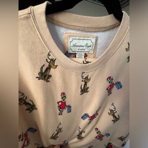 American Eagle Women’s Grinch Pajamas Size M